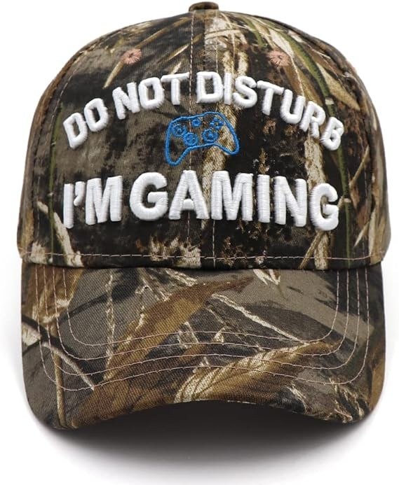 Easter Basket Stuffers for Teens, Do Not Disturb Im Gaming Hats,Gamer Gifts Cool Graduation Gifts for Teens Men Him