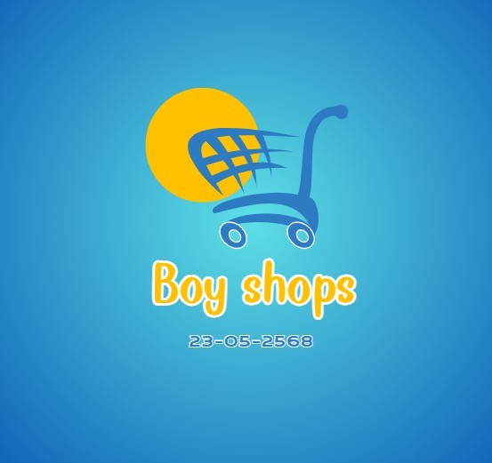 Boy shops