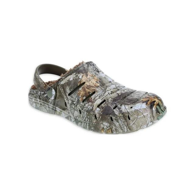 Rugged Shark Real Tree Men's Lined EVA Clogs