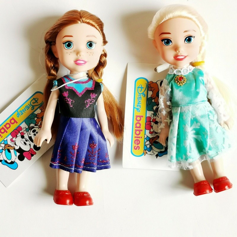 Children Baby Toddlers Kids Disney Princess Anna & Elsa Figures Dolls Toy 16 cm