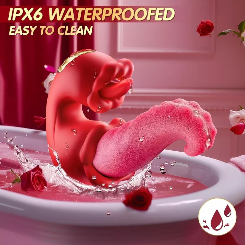 Orgasm Vibrator Clit G Spot Dildo Massager Tongue Sex Toys for Women Couples New