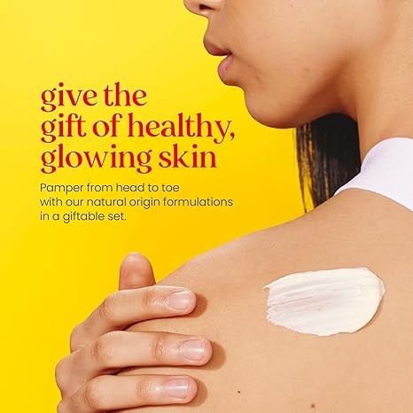 Burt's Bees Mothers Day Gifts for Mom, Essential Everyday Beauty Set, 5 Travel Size Products - Deep Cleansing Cream, Hand Salve, Body Lotion, Foot Cream and Lip Balm