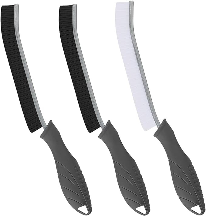 SXhyf Cleaning Brush - Hard Bristle Crevice Cleaning Brush, Multifunctional Gap Cleaning Scrub Brush, Cleaning Tools for Household Use, Home, Kitchen, Bathroom, Window, Vehicle, Faucets, Toilet, Grout