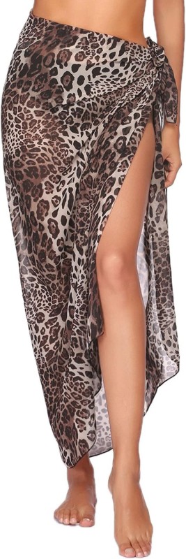 Ekouaer Women Sarong Swimsuit Coverups Chiffon Long Bikini Wraps Sheer Beach Bathing Suit Cover Up